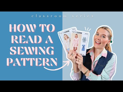How To Read a Sewing Pattern For Beginners || Beginner Sewing Skills (How To Sew Clothes)