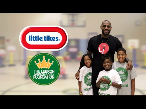 Little Tikes | LeBron James Family Foundation Dream Big Basketball Hoops
