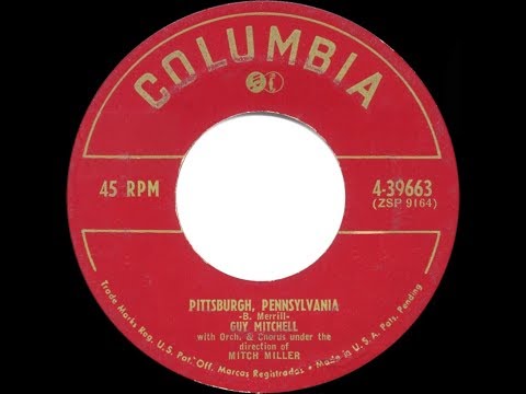 1952 HITS ARCHIVE: Pittsburgh Pennsylvania - Guy Mitchell