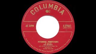 1952 HITS ARCHIVE: Pittsburgh Pennsylvania - Guy Mitchell