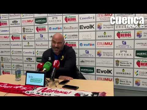 Sala de Prensa | Lidio Jiménez [Viveros Herol BM. Nava 33-32 Balonmano Cuenca]