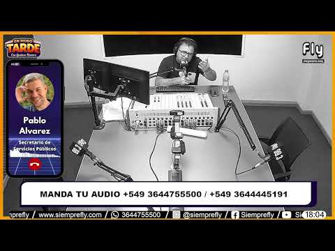 🔴𝗖𝗢𝗠𝗨𝗡𝗜𝗖𝗔𝗖𝗜𝗢́𝗡 𝗧𝗘𝗟𝗘𝗙𝗢́𝗡𝗜𝗖𝗔┃Pablo Álvarez - Secretario de Servicios Públicos