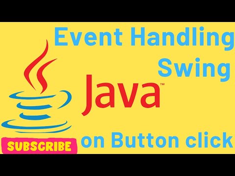 Button Clicking Event In Java