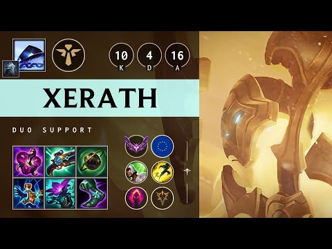 Xerath Support vs Nami: Dominating - EUW Master Patch 14.24