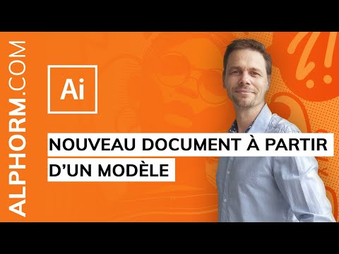 Formation Adobe Illustrator CC 2019 L essentiel | Nouveau document à partir d un modèle