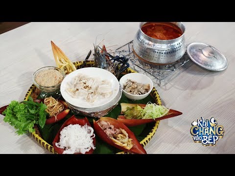 Công thức nấu món Lẩu Thả Phan Thiết của đầu bếp Cẩm Thiên Long | Khi Chàng Vào Bếp - Mùa 2