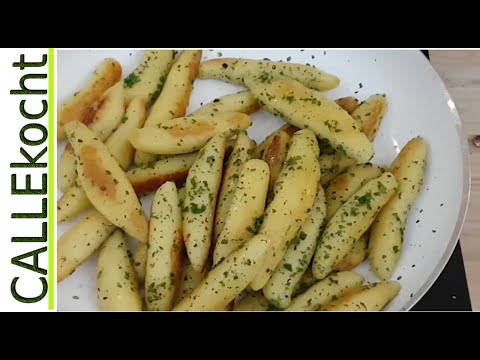 Leckere Schupfnudeln selber machen und braten. Rezept für Fingernudeln