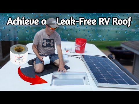 Achieve a Leak-Free RV Roof: The Ultimate Eternabond RV Tape Application Tutorial