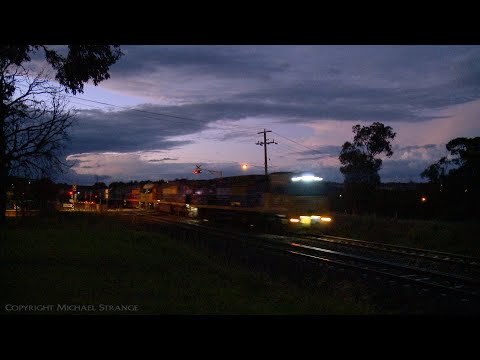 4PM6 Pacific National Container Train (6/11/2021) - PoathTV Australian Railways