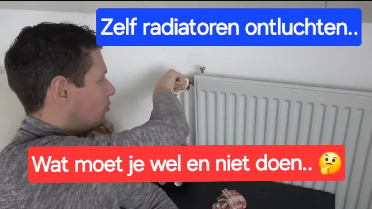 Tips & Trucs #3    Hoe ontlucht je een radiator...