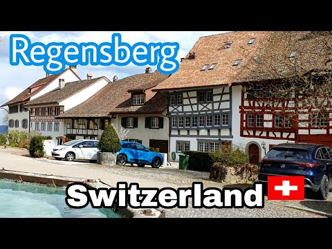 REGENSBERG Interesting old village near Zurich Airport