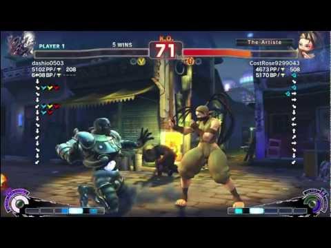 Dashio (Seth) vs CostRose (Ibuki) - AE 2012 Matches *1080p*