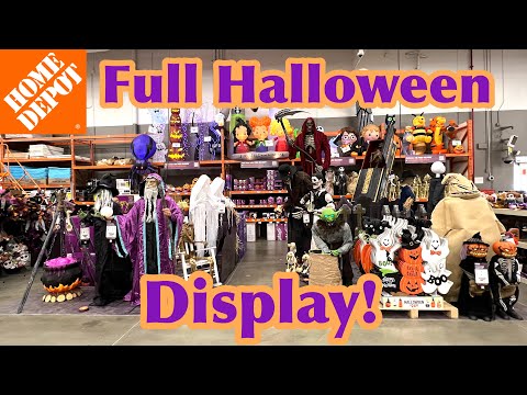 HOME DEPOT 2022 FULL HALLOWEEN DISPLAY ‼️ 🎃👻