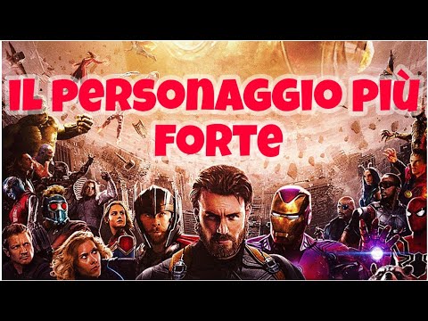 TOP 5 PERSONAGGI PIU' FORTI del MARVEL CINEMATIC UNIVERSE - LIVELLI DI POTENZA MARVEL DOPO ENDGAME
