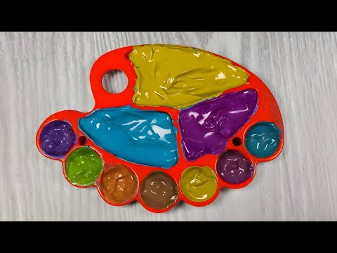 How to Create 7 New Colors from Mustard Yellow , Purple & Turquoise Blue