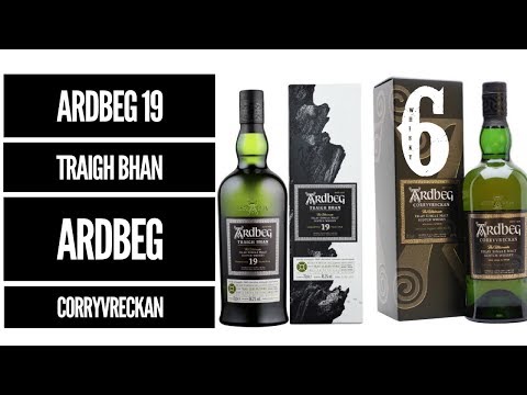 ARDBEG 19 TRAIGH BHAN AND ARDBEG CORRYVRECKAN