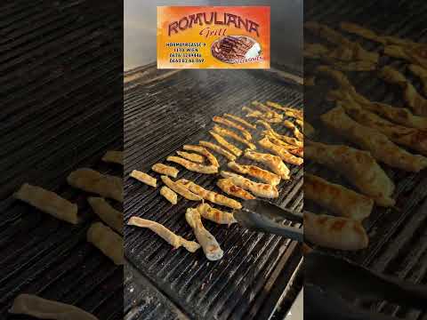 Mațe de porc la grătar 🔥🥓#romulianagrill #wien #austria #crevcanažaru #food #foodlover #top