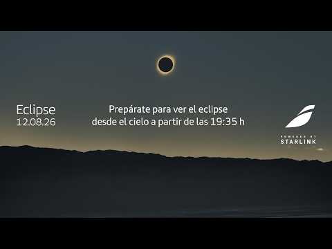 [EN DIRECTO] El eclipse desde un avión de Iberia
