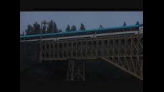 preview picture of video 'Regreso del Terrasur Temuco por el Viaducto del Malleco (Collipulli)'