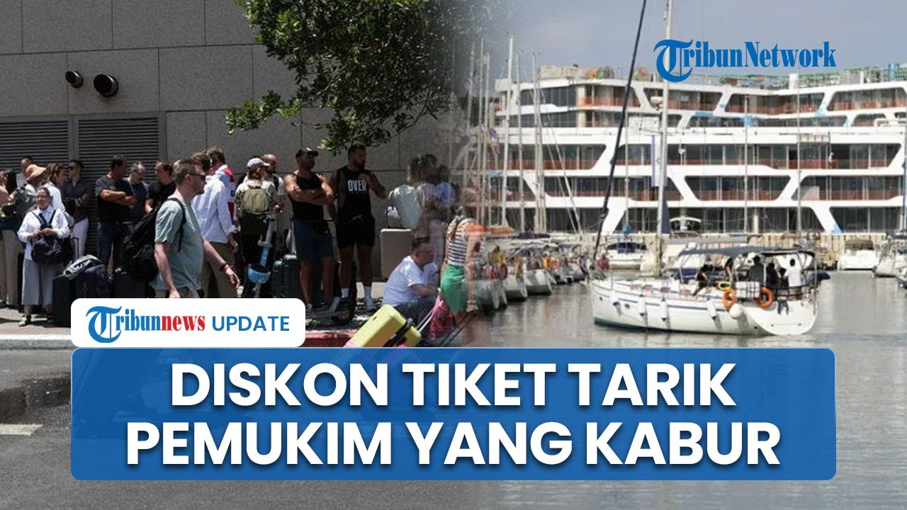 Israel Beri Diskon Besar-besaran Tiket Pesawat Agar Menarik Pemukim Yahudi yang Kabur Massal