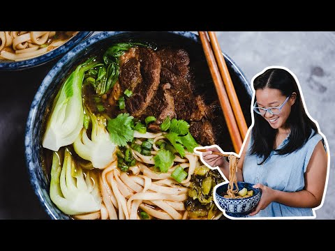 Taiwanese Beef Noodle Soup in the Instant Pot (flavorful and authentic)