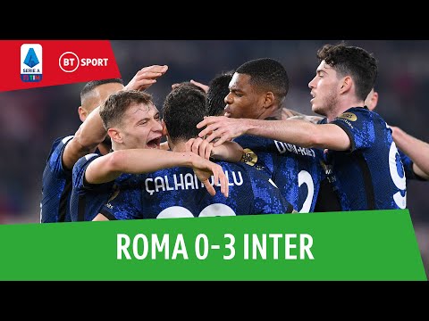 Roma vs Inter (0-3) | Inter Run Riot At Stadio Olimpico | Serie A Highlights