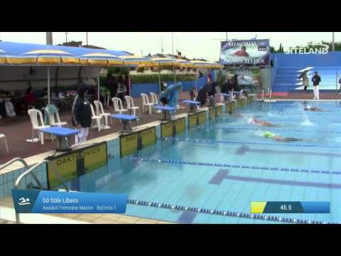 50 Stile Libero  Ass. Femminile Master (Serie 1) - 15 Memorial Andrea Bettiol (Swimming)