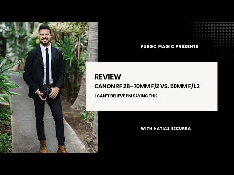 Canon RF 28–70mm f/2 vs 50mm f/1.2 Review