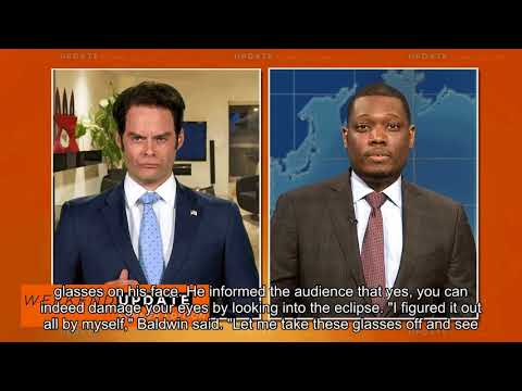 Watch Alec Baldwin Play Trump On ‘SNL Weekend Update' & Hilariously Lampoon His Phoenix Rally