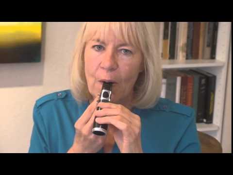 Beginning Clarinet Lesson- First Sounds