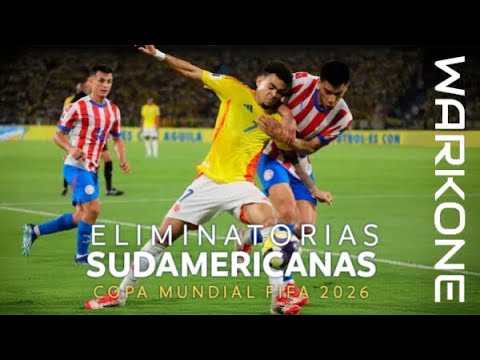 Colombia vs Paraguay Eliminatorias 2025 Partido Completo