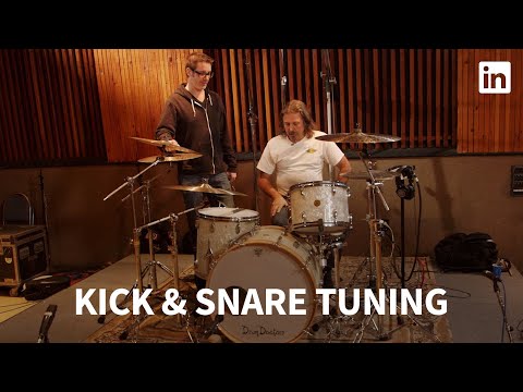 音頻和音樂教程--為錄音調鼓音 (Audio and Music Tutorial - Tuning drums for recording)