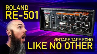 Video thumbnail for ROLAND RE-501: Live Demo of The King 👑 of Vintage Tape Echoes by Vulture Culture