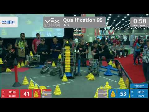 2018 VRC Arts Q95 - 1010X 2560S vs 8447A 1437Z - 94 to 77