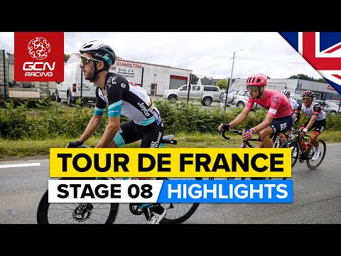 Tour de France 2021 Stage 8 Highlights | Race Blown Apart In the Alps!
