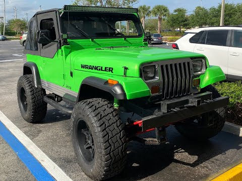 Light Bar Installation - Jeep YJ Wrangler