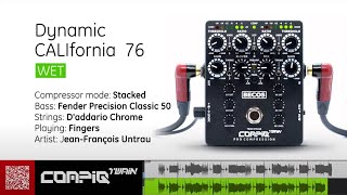 Video thumbnail for Becos CompIQ Twain - Setting Example for Bass - Dynamic CALIfornia 76 - Stacked Compression by BECOS FX