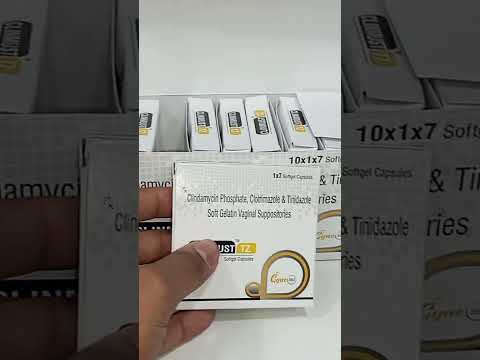 Clindamycin 100mg+ Clotrimazole 200mg Capsules, 100 mg / 200 mg