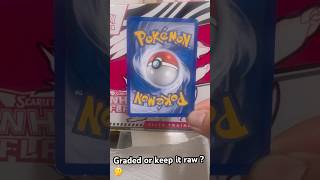 Graded or keep it raw ? #pokemon #pokemonchannel