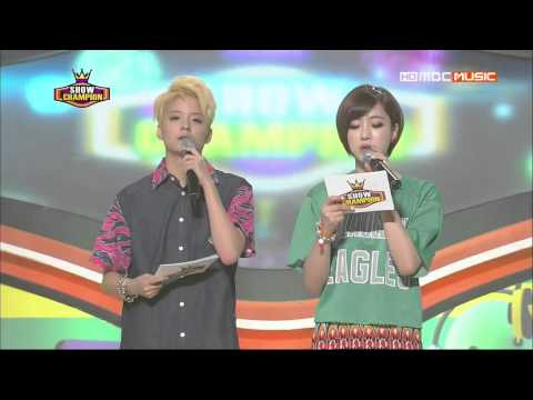 130731 MBC MUSIC 쇼챔피언 MC 엠버 Cut