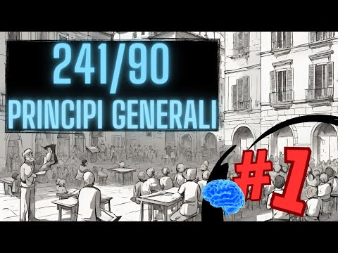 TI PREPARO AL CONCORSO PUBBLICO:  Princìpi generali della 241/90 | Lezione 1
