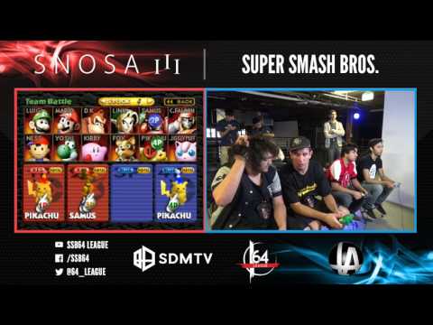 Snosa III - Hero Pie & RG | JaimeHR vs DTan & Madrush21 - Doubles Losers Quarter-Final