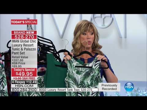 HSN | IMAN Global Chic Fashions 03.19.2017 - 05 AM