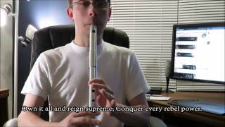 O Great God: Chieftain V4 Low D Whistle