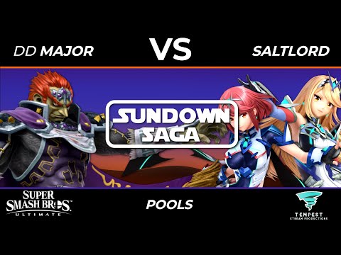 DD | Major (Ganondorf) vs Saltlord (Pyra/Mythra) - Ultimate Pools - Sundown Saga 2024