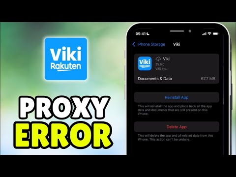 How To Fix Viki App Proxy Error - Full Tutorial (iPhone/Android)
