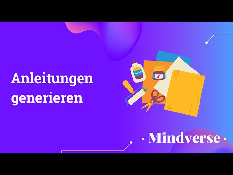 Nummerierte Anleitungen mit einer künstlichen Intelligenz generieren!