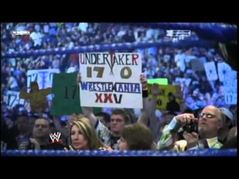 Wrestmania The Undertaker vs Shawn Michaels Promo