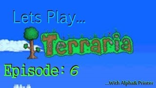 preview picture of video 'Lets Play Terraria: Episode 6 The Meteor'