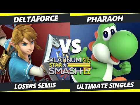 PSS S15:E2 Losers Semis - Deltaforce (Link) Vs. Pharaoh (Yoshi) SSBU Ultimate Tournament
